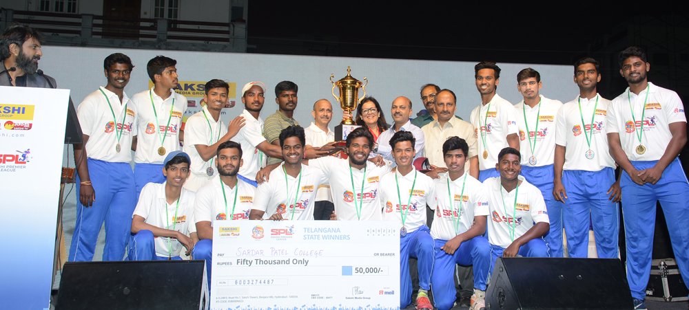 TS Senior Winners Sardar Patel College