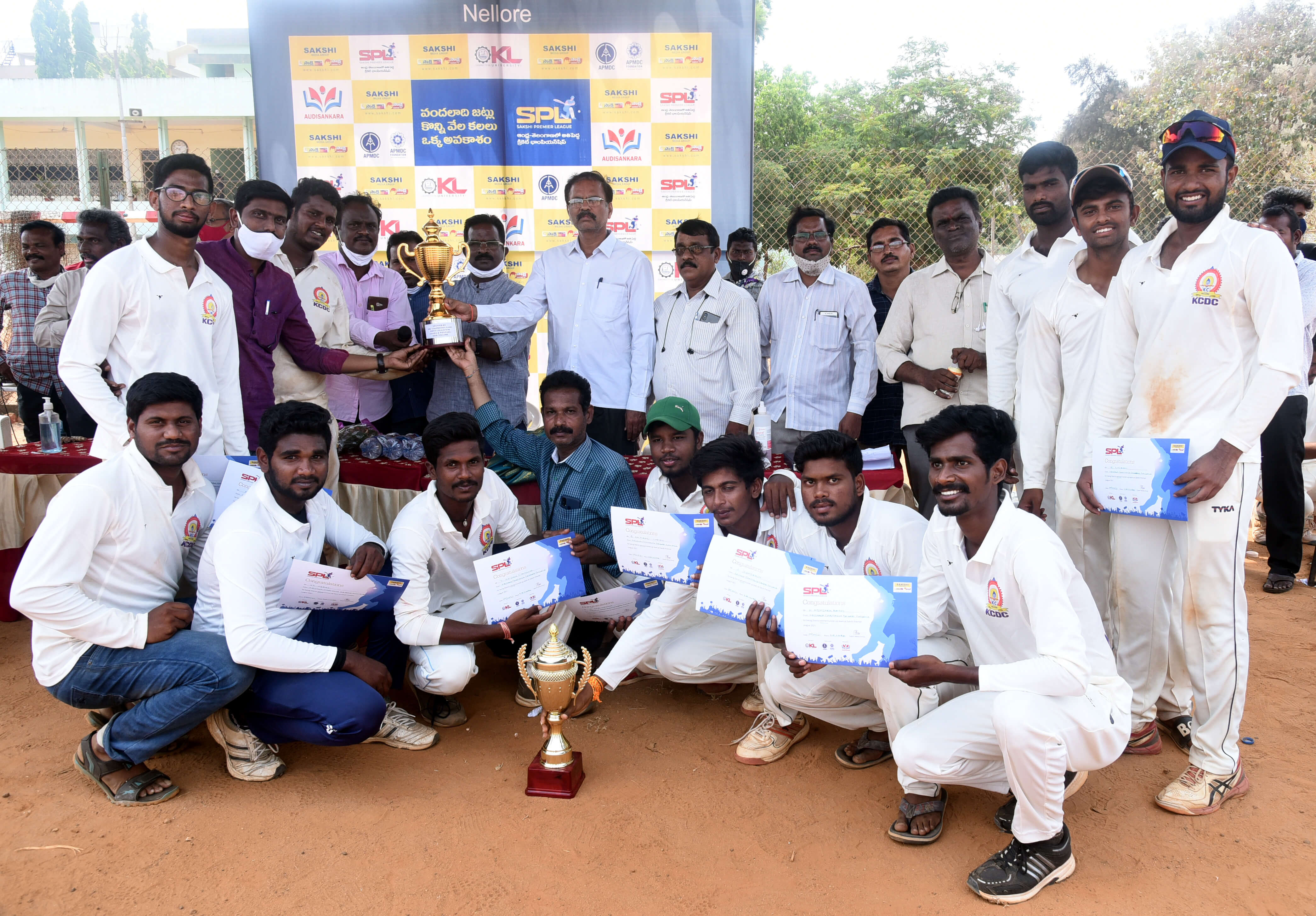 NELLORE DISTRICT WINNER SR CATEGORY, KRISHNACHAITANYA DEGREE COLLEGE