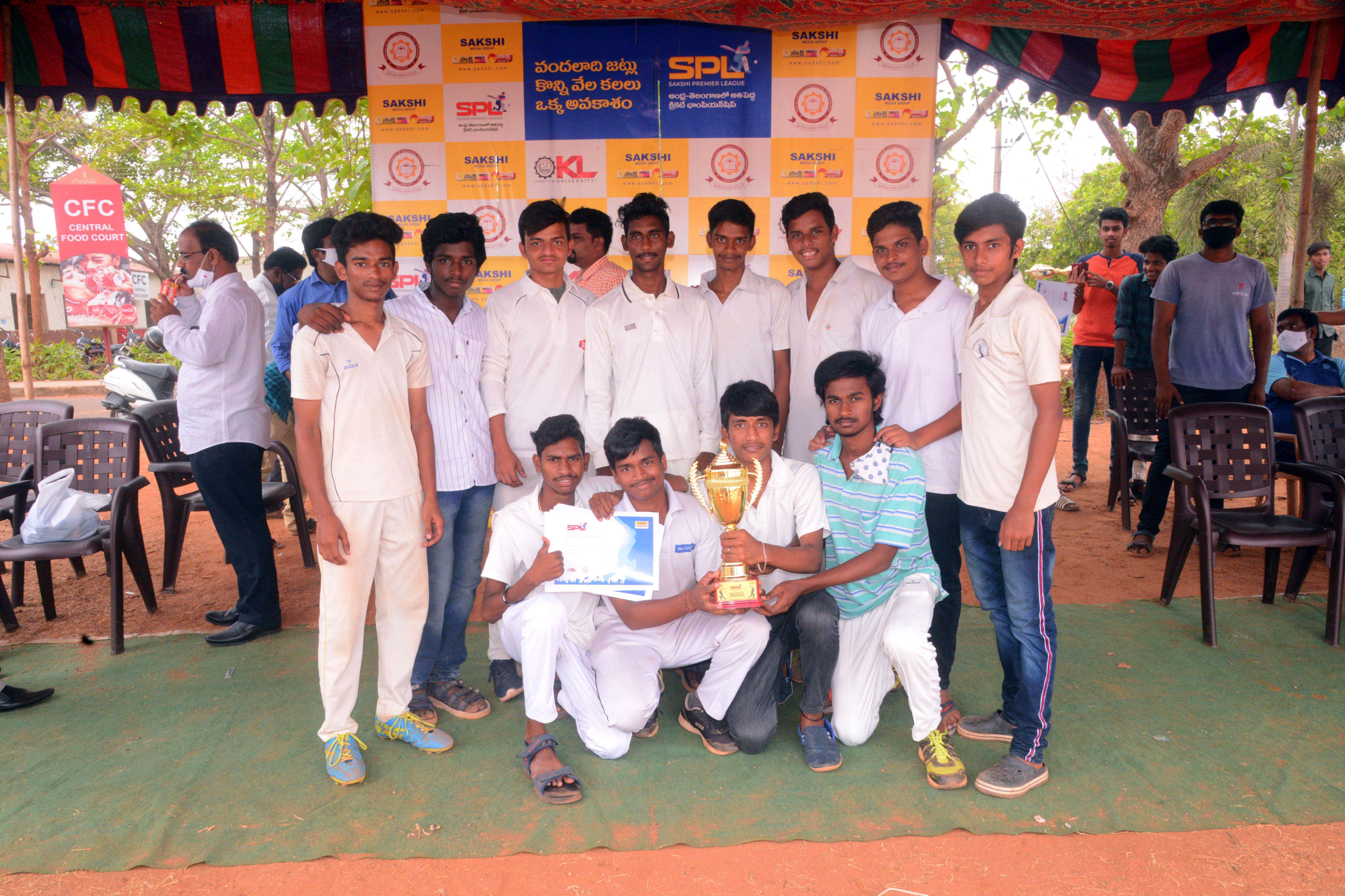 EAST GODAVARI DISTRICT WINNERS JR CATEGORY MATRUSRI JUNIOR COLLEGE