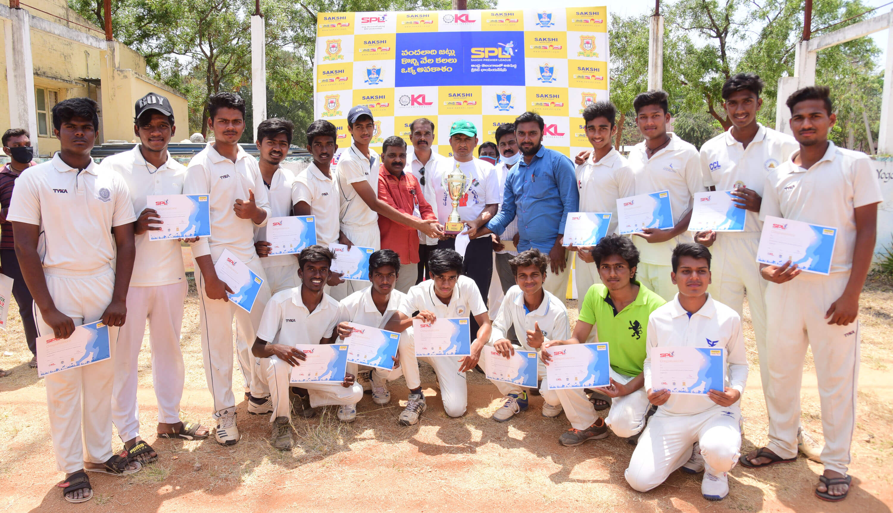 CHITTORE DISTRICT WINNER JR CATEGORY EMARALDS JR COLLGE, TIRUPATI